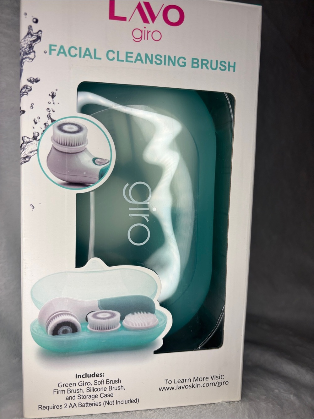 Giro Facial Cleansing Brush - Green